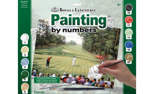 Painting By Numbers Augusta Golf