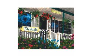 Painting By Numbers Flower Shop