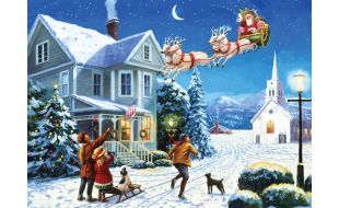 Painting By Numbers Santas Here