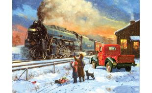 Painting By Numbers Home For Christmas