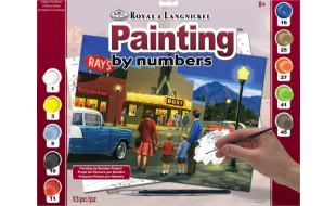 Painting By Numbers A Night at the Movies