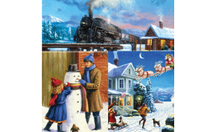 Painting by Numbers Christmas Multipack