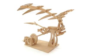 Leonardo da Vinci Ornithopter Working Wooden Model Kit