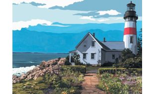 Canvas Lighthouse Painting Kit