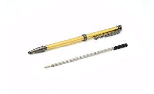 Rotur Premium Gun Metal Twist Pen Kit Pack of 5
