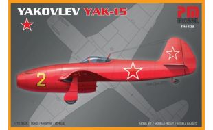 PM Models 1/72 Scale Yakolev YAK-15 Model Kit