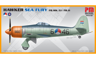 PM Models 1/72 Scale Hawker Sea Fury Model Kit