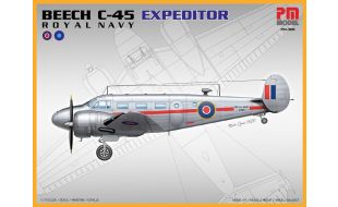PM Models 1/72 Scale Beech C-45 Expeditor Model Kit
