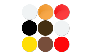 Tamiya Paint Pack for Tamiya Velociraptors Pack of 6 Dinosaur Diorama Model Kit