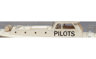Slec Pilot Boat Brass Guard Rail Upgrade Kit