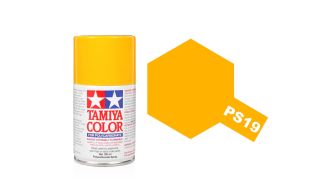 Tamiya Polycarbonate Spray Paint (100ml) - Camel Yellow