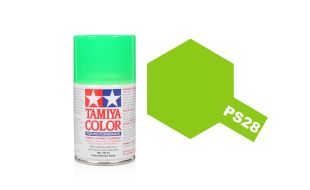 Tamiya Polycarbonate Spray Paint (100ml) - Fluorescent Green