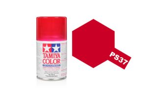 Tamiya Polycarbonate Spray Paint (100ml) - Translucent Red