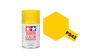 Tamiya Polycarbonate Spray Paint (100ml) - Translucent Yellow