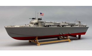 Dumas 1/30 Scale PT-212 Higgins MTB Preformed Hull Model Boat Kit