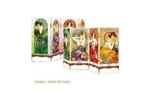 Mucha The Precious Stones Double Sided Jigsaw Screen