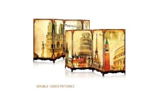 Famous Architectures Double Sided Jigsaw Screen