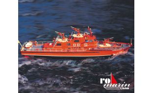 Krick 1/25 Scale Dusseldorf Fire Fighting Boat RC Model Kit