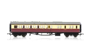 Hornby BR, Collett 'Bow-Ended' Corridor Brake Third (Right Hand), W4925W - Era 4 OO Gauge