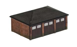 Hornby Skaledale Triple Garage OO Gauge Model Railway
