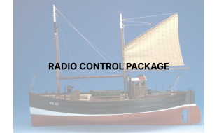 Fifie Amaranth RC Pack inc Motor for Caldercraft Fifie Amaranth Model Boat Kit