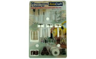 Rotacraft 30 Piece Cleaning and Polishing Set