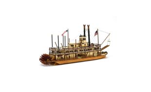 Artesania Latina 1/80 Scale King of the Mississippi Paddle Steamer Model Kit