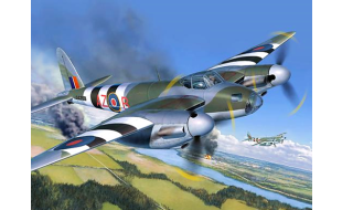 Revell De Havilland Mosquito MK.IV 1:32 Scale Plastic Model Plane Kit - Starter Paint Pack 7 X 17ml