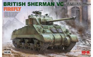 Rye Field Model 1/35 Scale British Sherman VC Firefly Model Kit