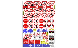 Reflective Road Sign Decals