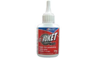 Deluxe Materials Roket Hot Cyanoacrylate Super Glue