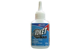 Deluxe Materials Roket Max Cyanoacrylate Super Glue