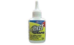 Deluxe Materials Roket Rapid Cyanoacrylate Super Glue