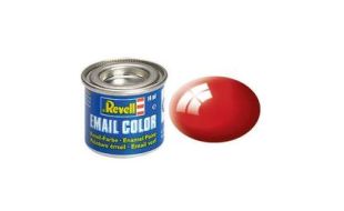 Revell Solid Enamel Gloss Paint - Fiery Red