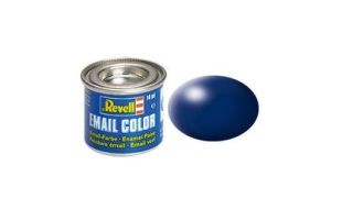 Revell Solid Silk Matt Enamel Paint - Lufthansa Blue