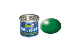 Revell Solid Silk Matt Enamel Paint - Leaf Green