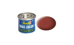 Revell Enamel Solid Matt Paint - Reddish Brown