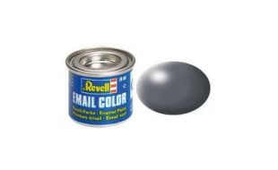 Revell Solid Silk Matt Enamel Paint - Dark Grey