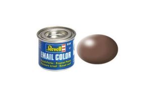 Revell Solid Silk Matt Enamel Paint - Brown