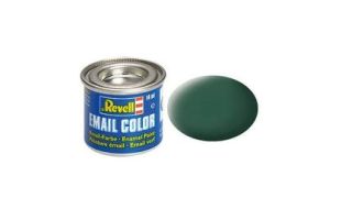 Revell Enamel Solid Matt Paint - Dark Green