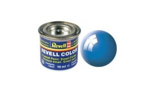 Revell Solid Enamel Gloss Paint - Light Blue