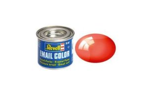 Revell Clear Enamel Paint - Clear Red