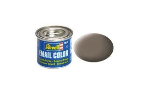 Revell Enamel Solid Matt Paint - Earth Brown