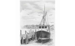 Sketching Made Easy Fishing Boat