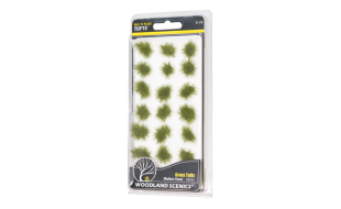 Medium Green Grass Tufts
