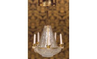 Chandelier Light 6V Battery-Powered for 12th Scale Dolls House
