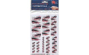 Becc Shark Teeth Custom Decals