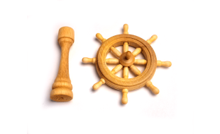 Mantua Models Ships Wheel Set