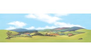 Peco Mountainous Landscape Backscene