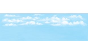 Peco Sky with Cumulus Cloud Backscene